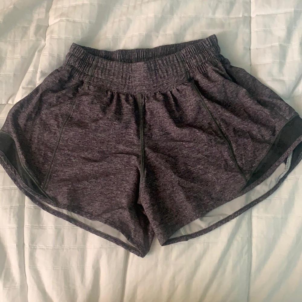 Women’s grey Lululemon shorts